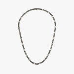 Mens Black Filia Chain Necklace