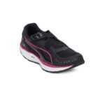 Mesh Grid Black Sports Shoes