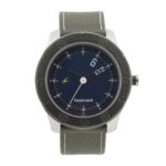 Navy Blue Dial Watch