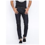 Navy Blue Fit Jeans
