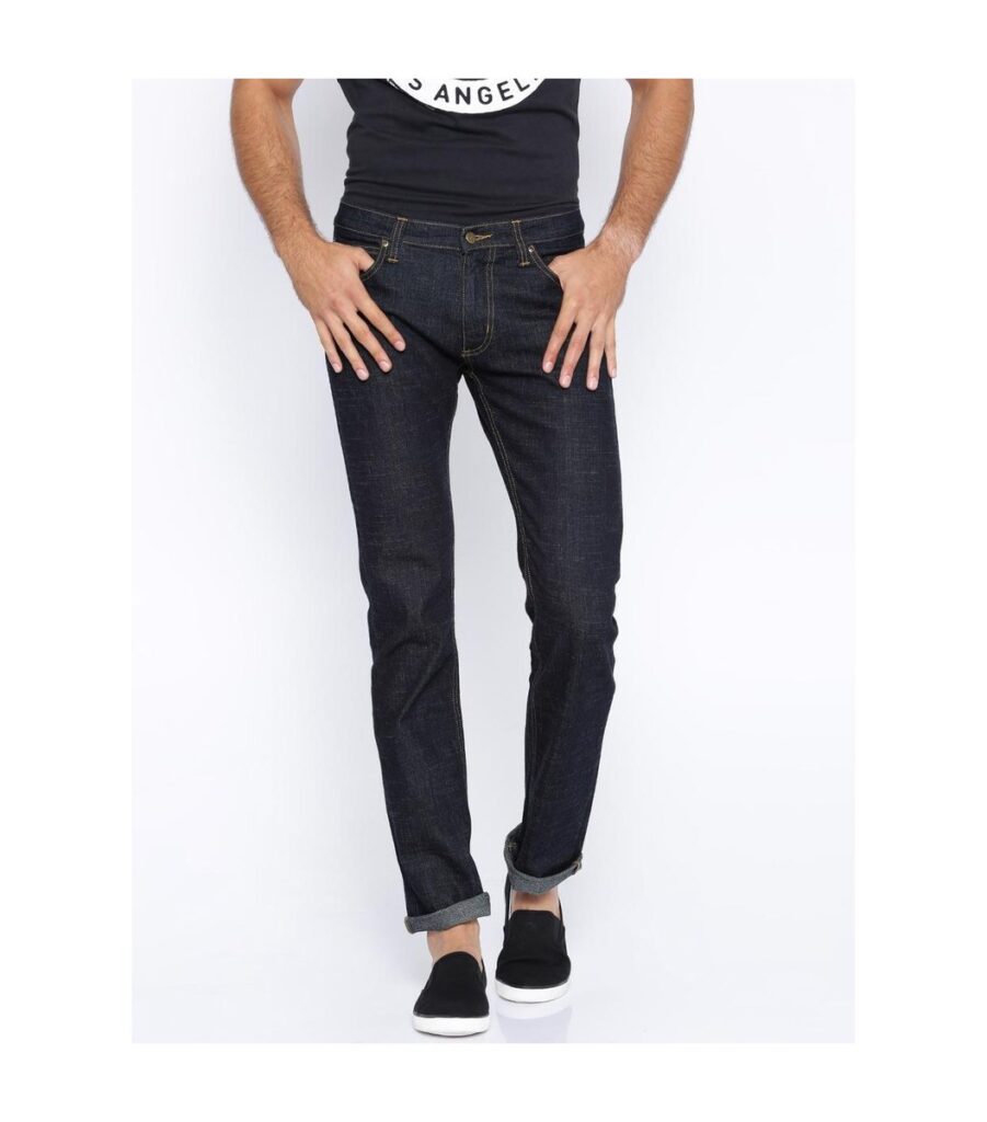 Navy Blue Fit Jeans
