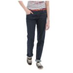 Navy Blue Jeans Trousers
