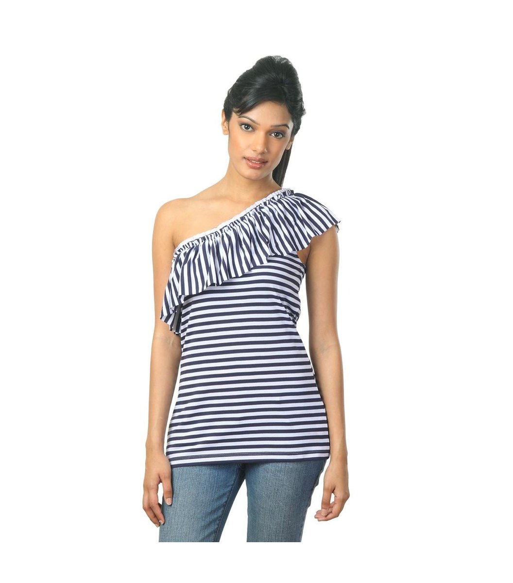 navy-blue-top Navy Blue Top