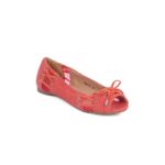 Orange Casual Flats