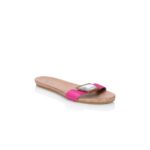 Pink & Copper Flats Heels