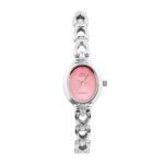 Pink Dial Analog Watch