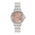 Pink Dial Analogue Watch