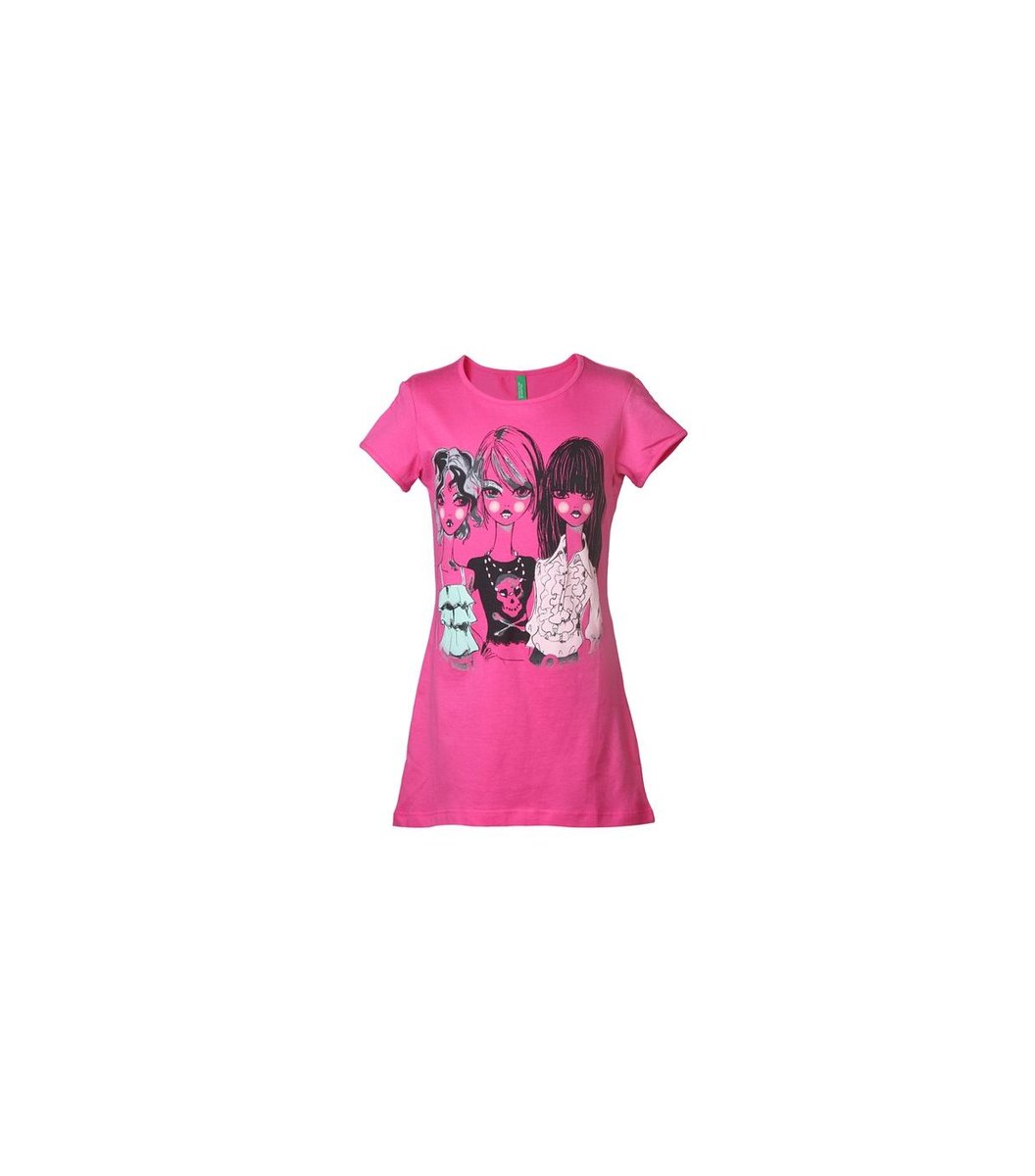 pink-printed-top Pink Printed Top