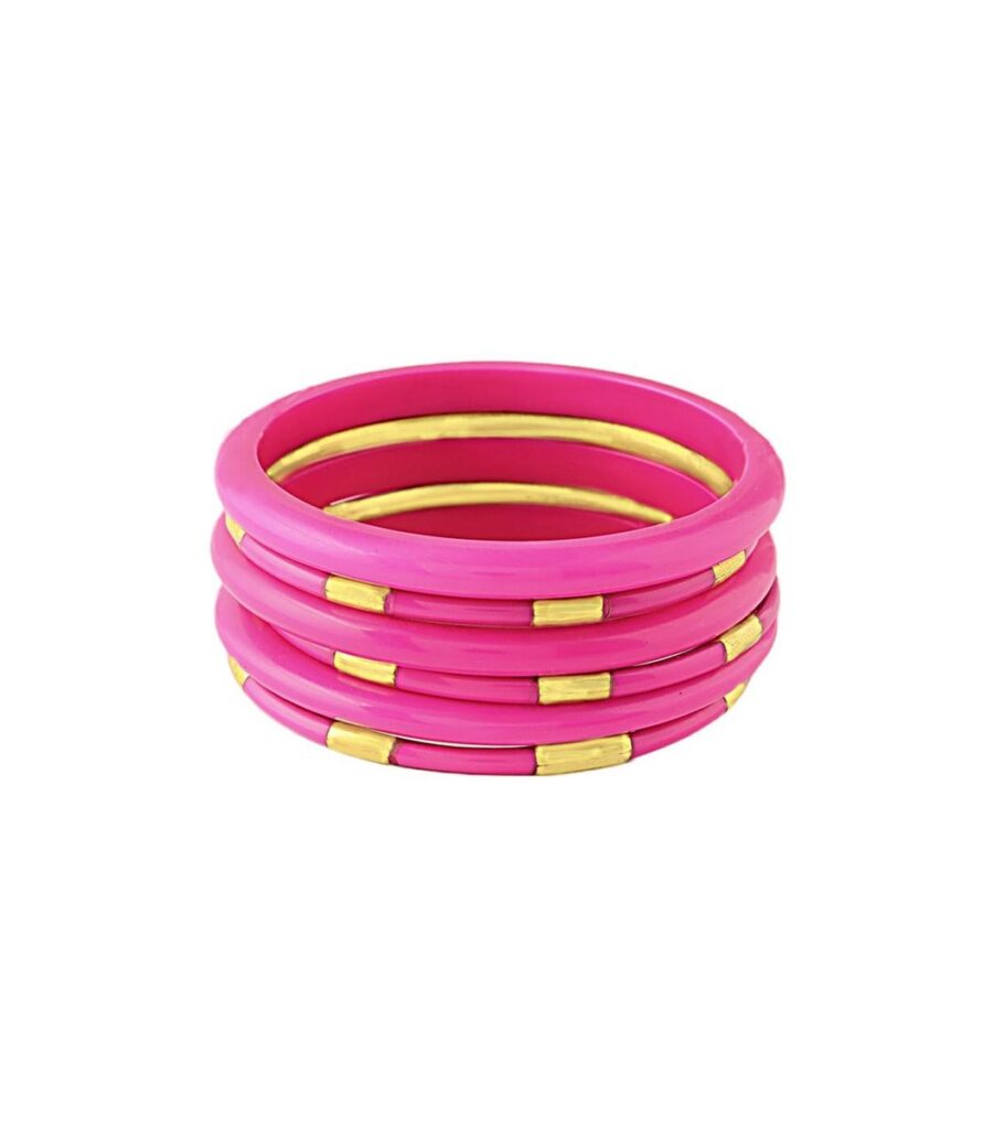 Pink Set Bangles