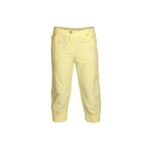 Poplin Yellow Capris