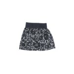 Printed Black Skirt