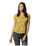 Printed Green Shirt