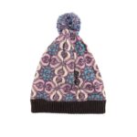 Printed Purple Cap