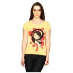 Printed Rach Yellow Top