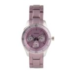 Purple Dial Chronograph Watch