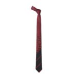 Red & Black Silk Tie