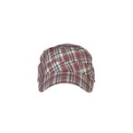 Red Check Cap