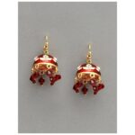 Red & Gold Earrings
