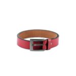 Red Leather Belt