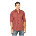 Red Slim Fit Shirt