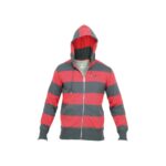 Red Striped Sweatshirt