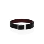 Reversible Leather Black Belt