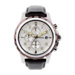 Silver Dial Chronograph Watch