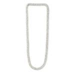 Silver Fish Scale Necklace
