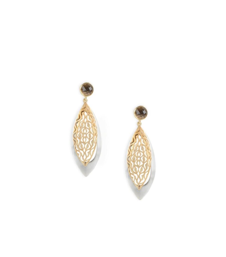 Silver & Gold Earrings