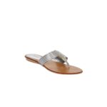 Silver Sandals Flats