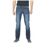 Slim Fit Washed Blue Jeans