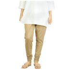 Solid Beige Leggings