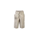 Solid Beige Shorts