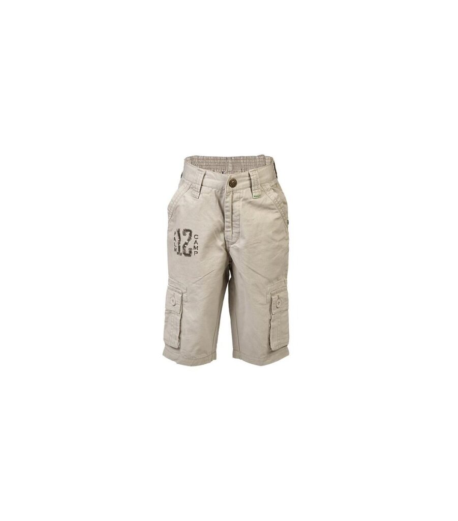 Solid Beige Shorts