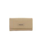 Solid Beige Wallet