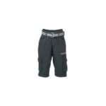 Solid Black Shorts