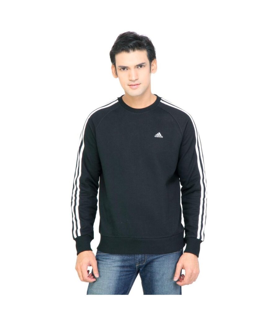 Solid Black Sweatshirt