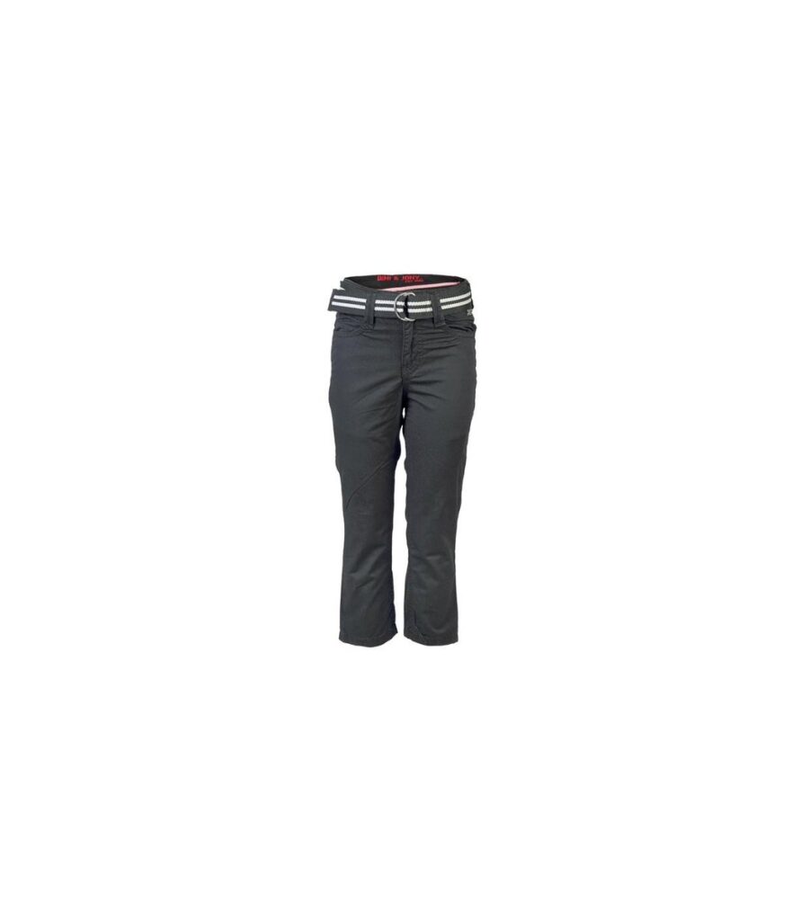 Solid Black Trousers