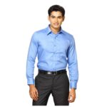 Solid Blue Shirts
