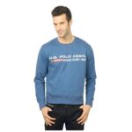 Solid Blue Sweatshirt