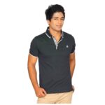 Solid Fabric Navy T-shirt