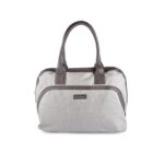 Solid Grey Handbag