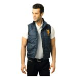 Solid Navy Blue Jacket