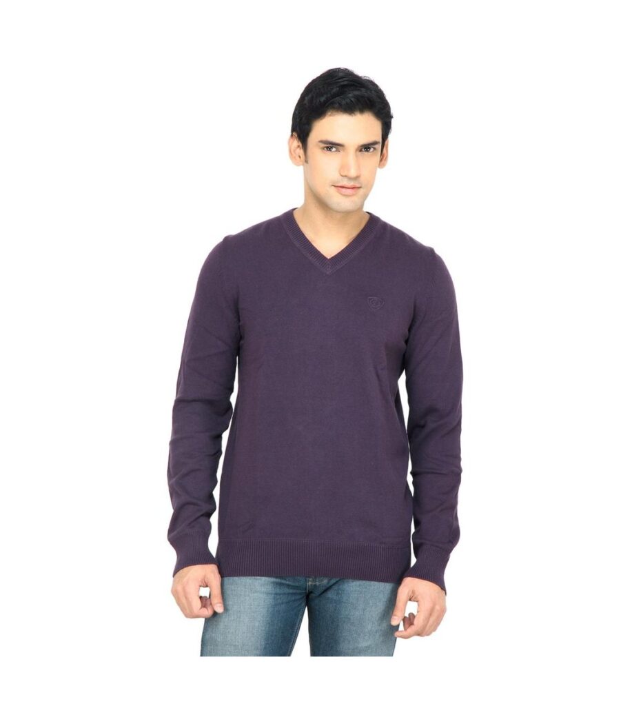 Solid Purple Sweater