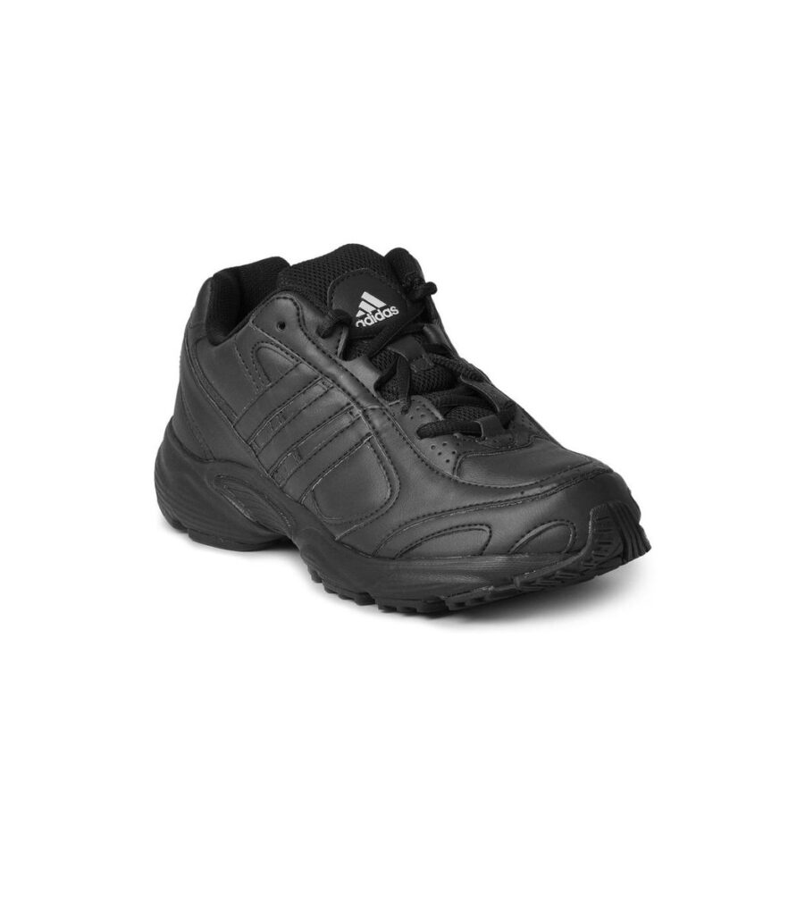 Synthetic Black Sports Shoes