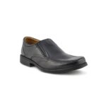 Tough Leather Black Formal Shoes