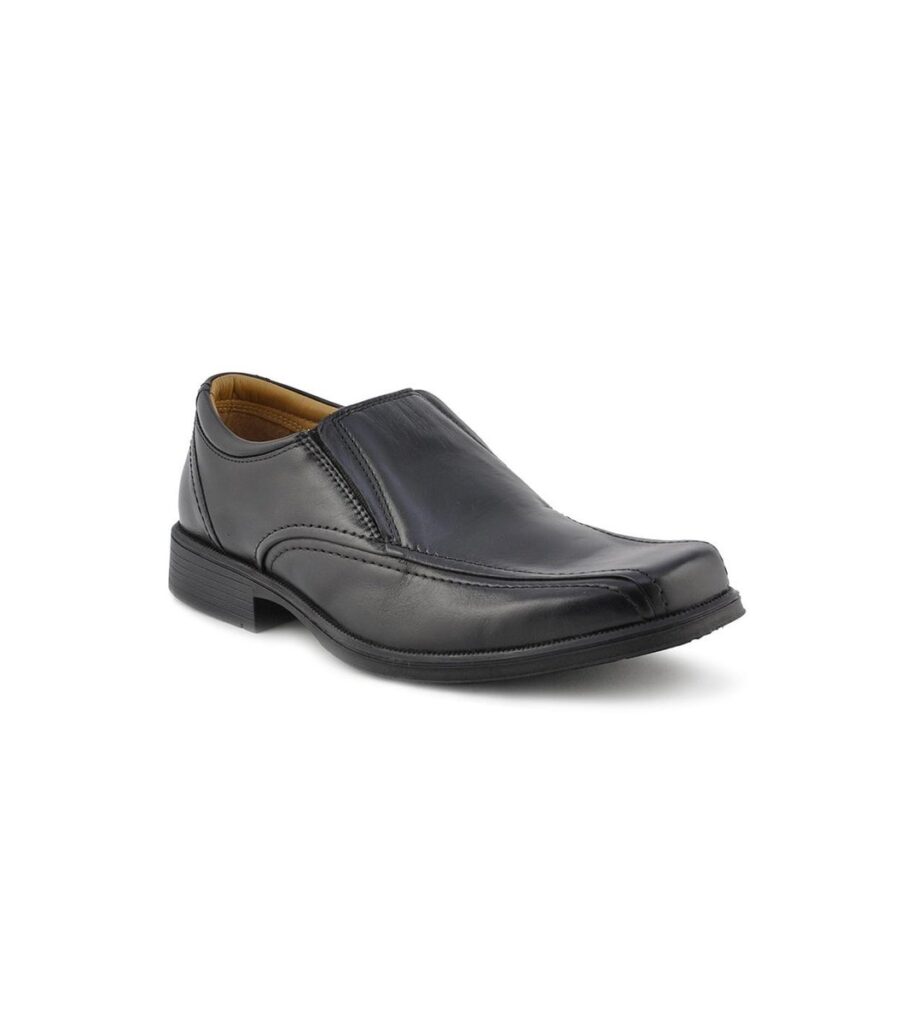 Tough Leather Black Formal Shoes