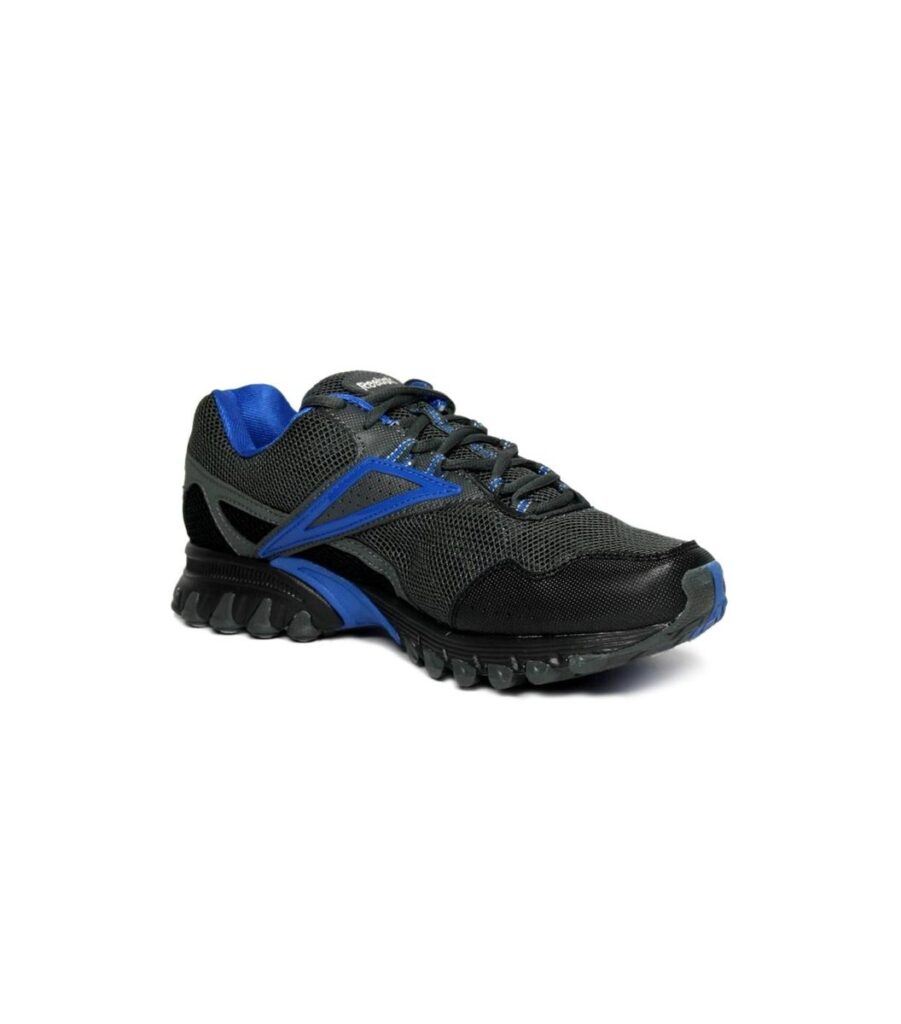 Trail Mud Slinger Black Blue Shoe