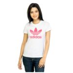 Trefoil White Tshirt T-shirt