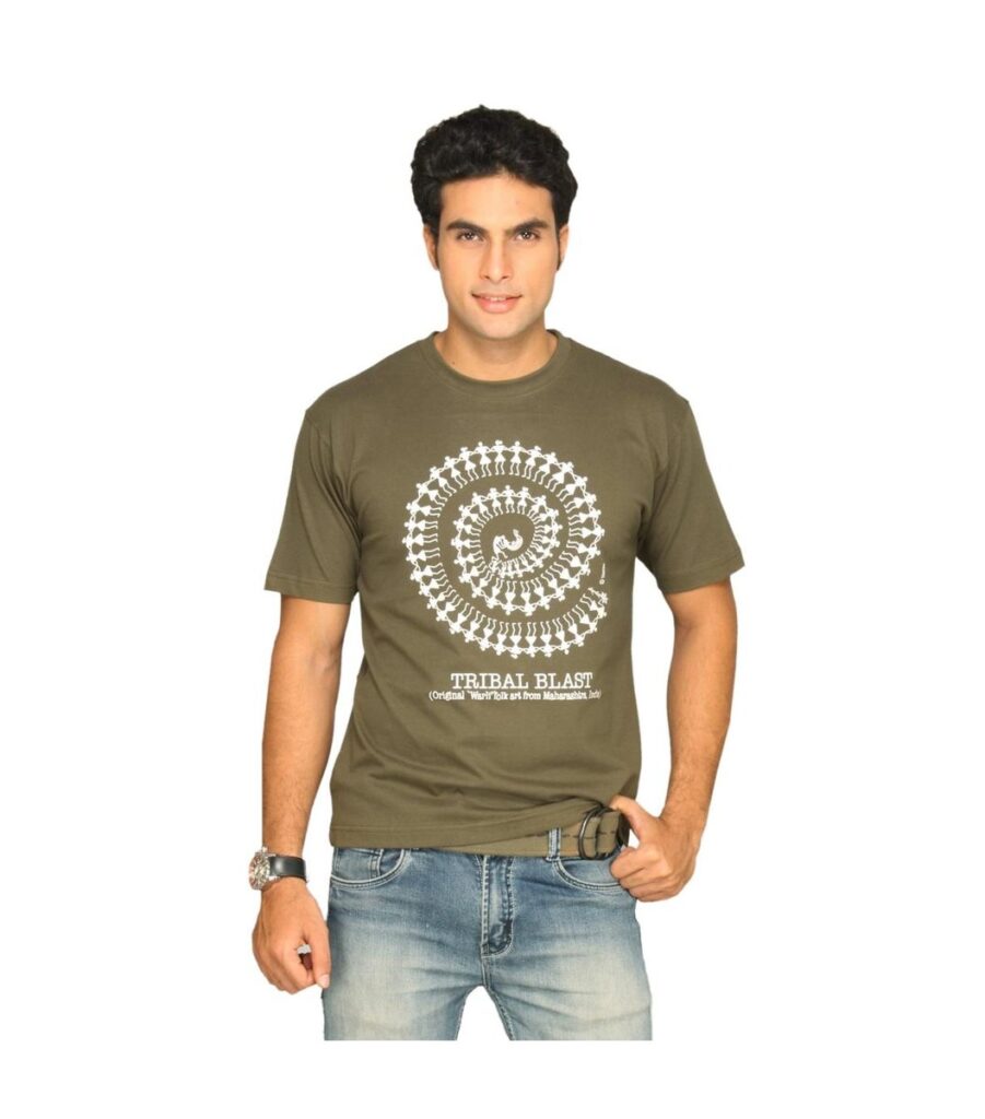 Tribal Blast Green T-shirt